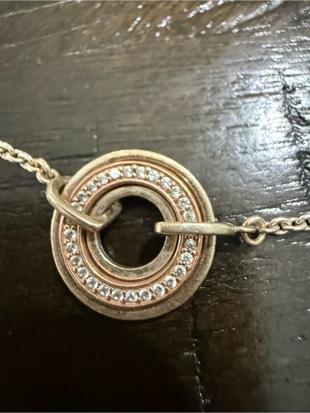 Pandora Tri-Tone Bracelet